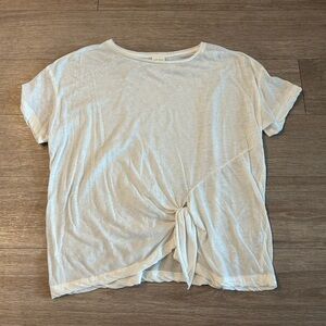 Zara Girls Whit Flowy Top